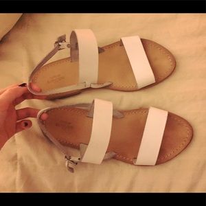 urban outfitters genuine leather  sandal